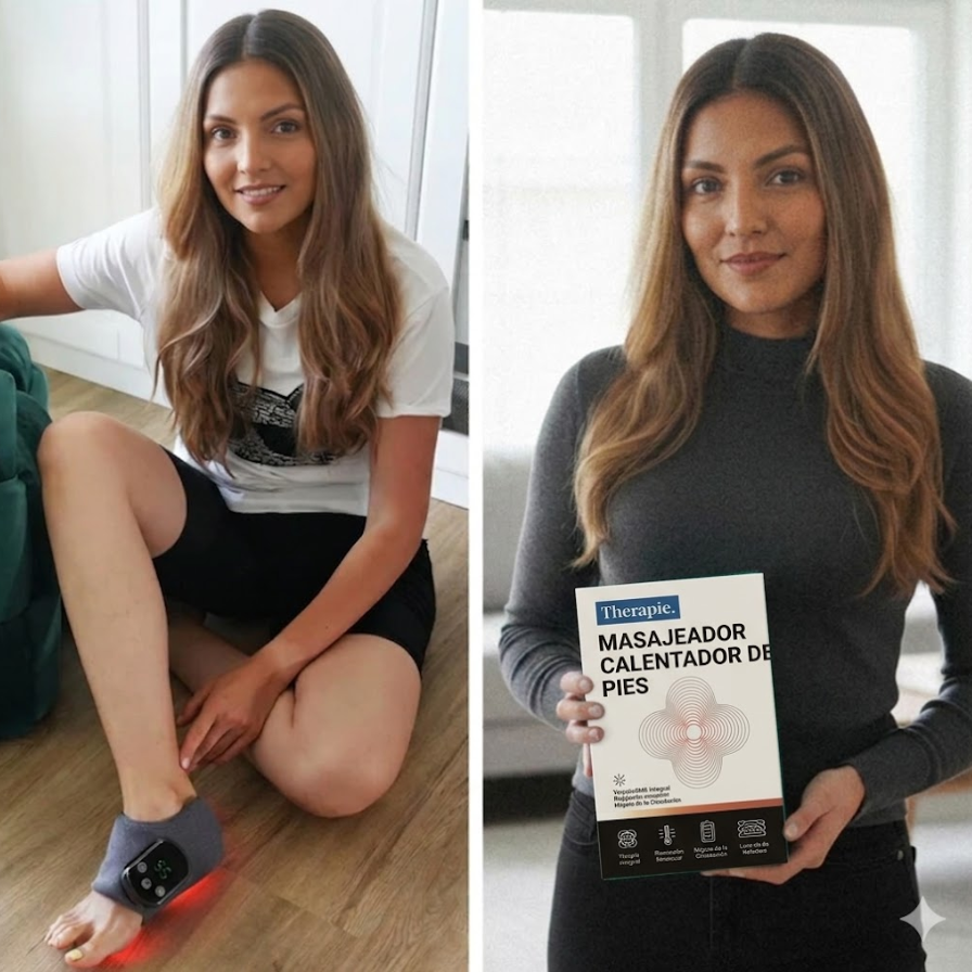 Masajeador Therapie Triple Método Pie