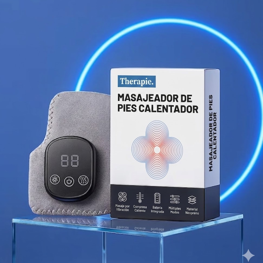 Masajeador Therapie Triple Método Pie
