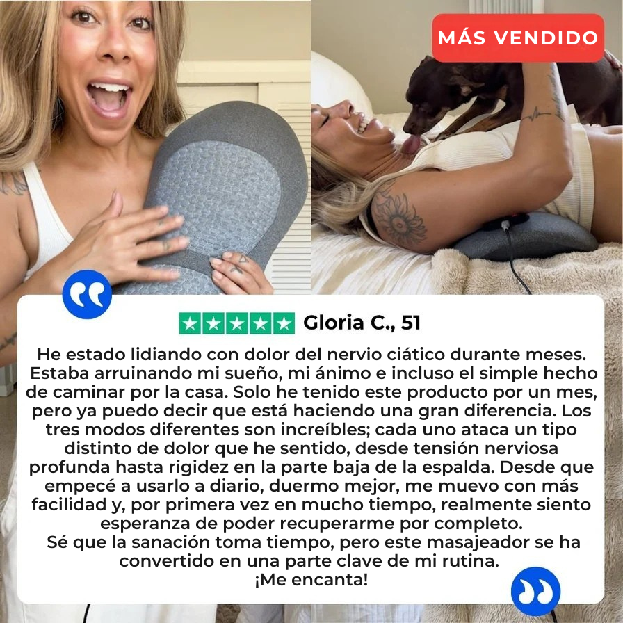 Masajeador Therapie de Triple Fusión