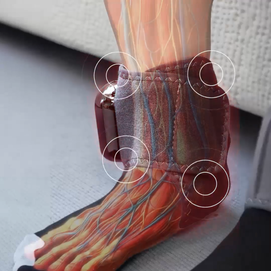 Masajeador Therapie Triple Método Pie