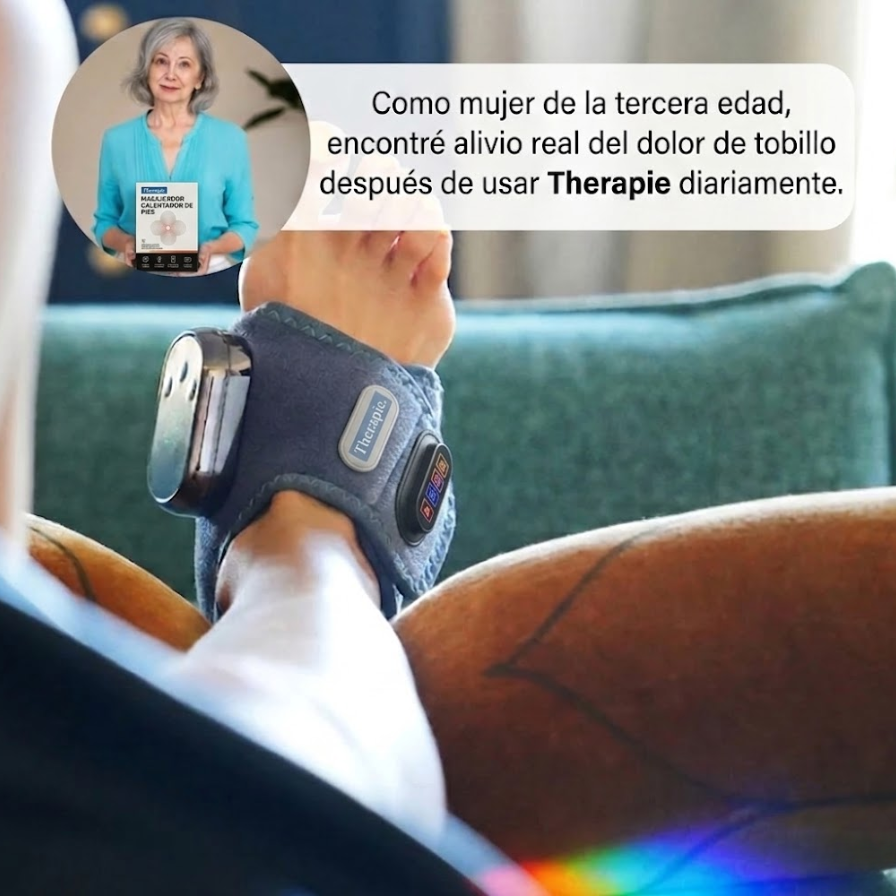 Masajeador Therapie Triple Método Pie