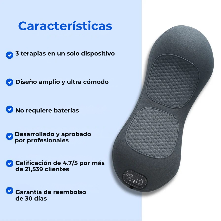 Masajeador Therapie de Triple Fusión