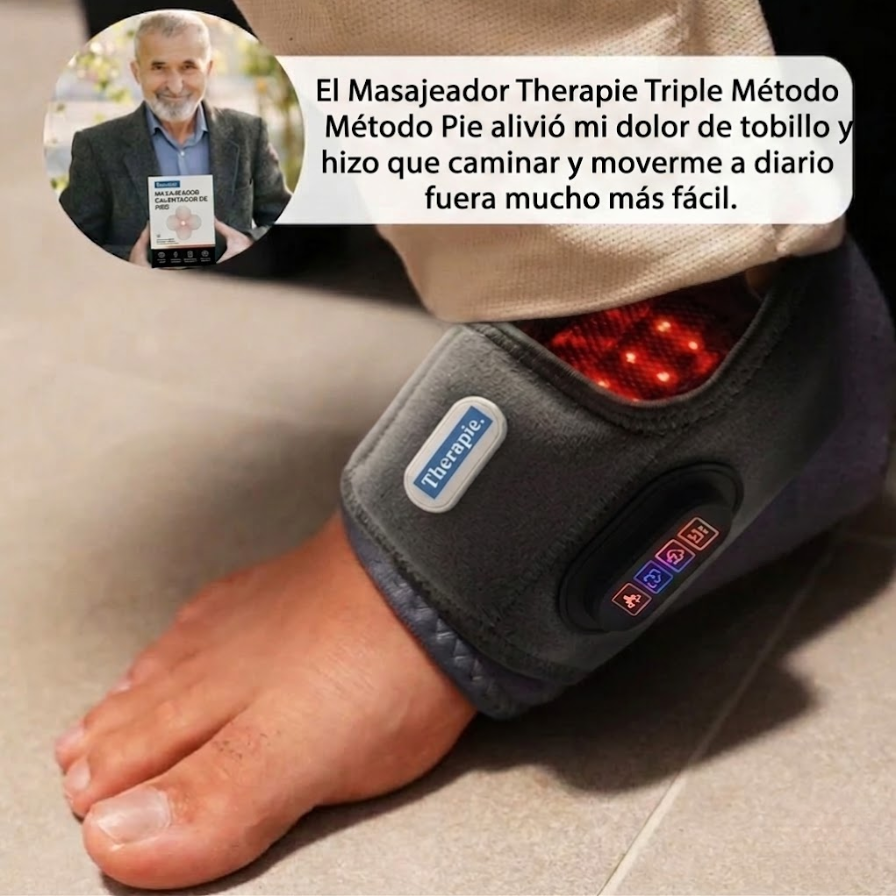 Masajeador Therapie Triple Método Pie