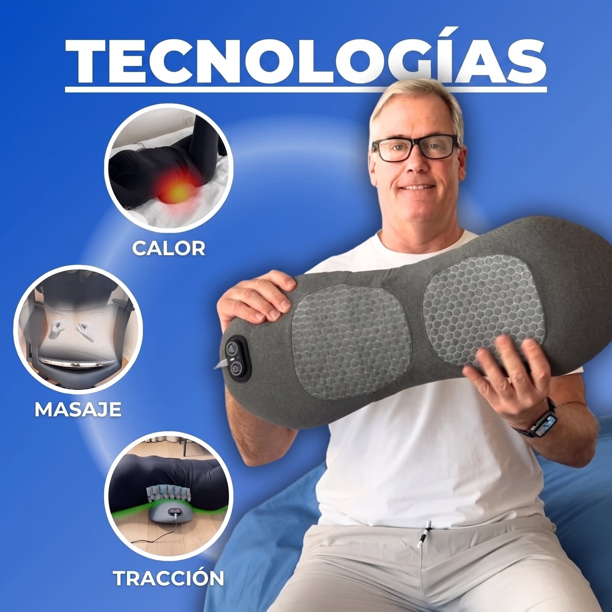 Masajeador de Triple Fusión