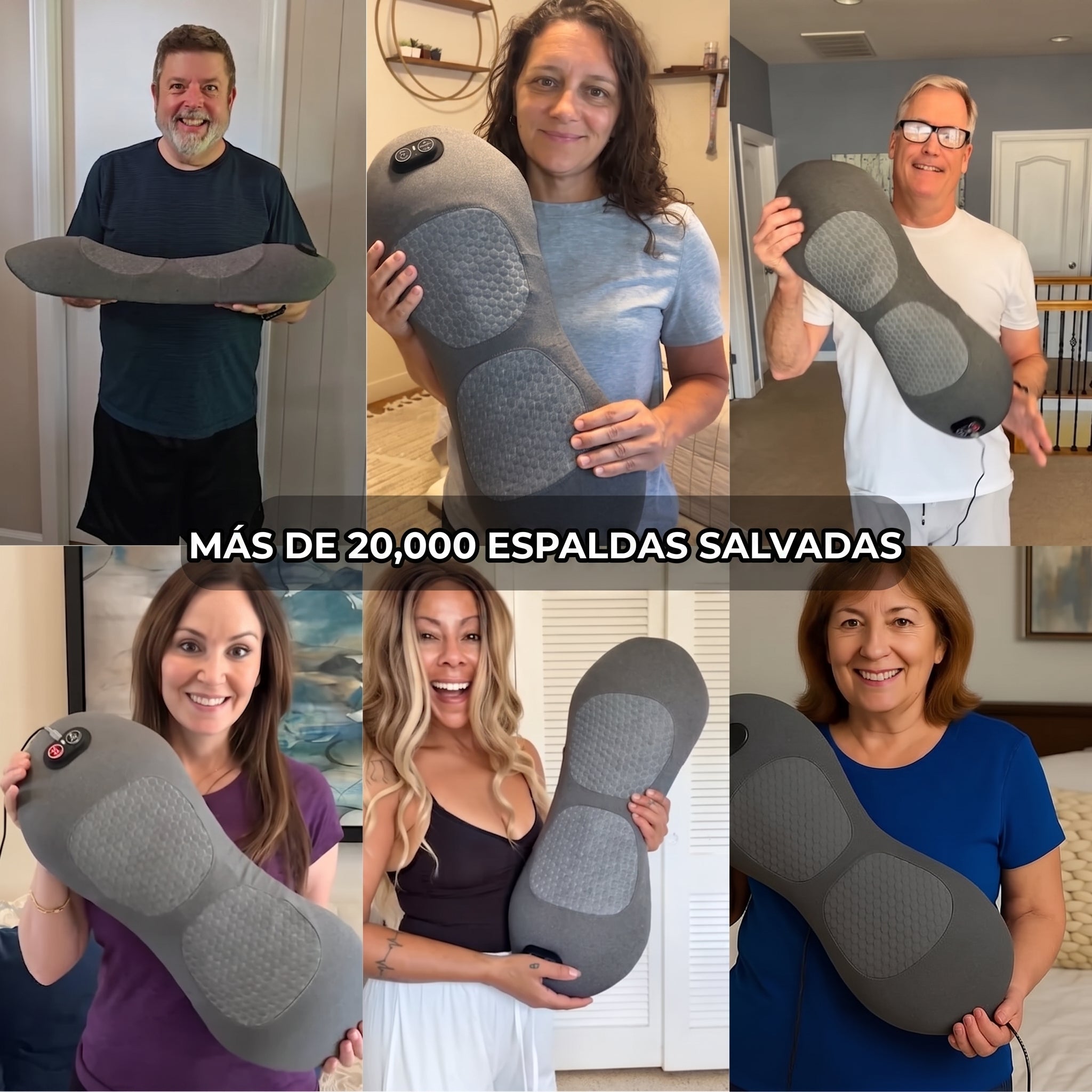 Masajeador de Triple Fusión